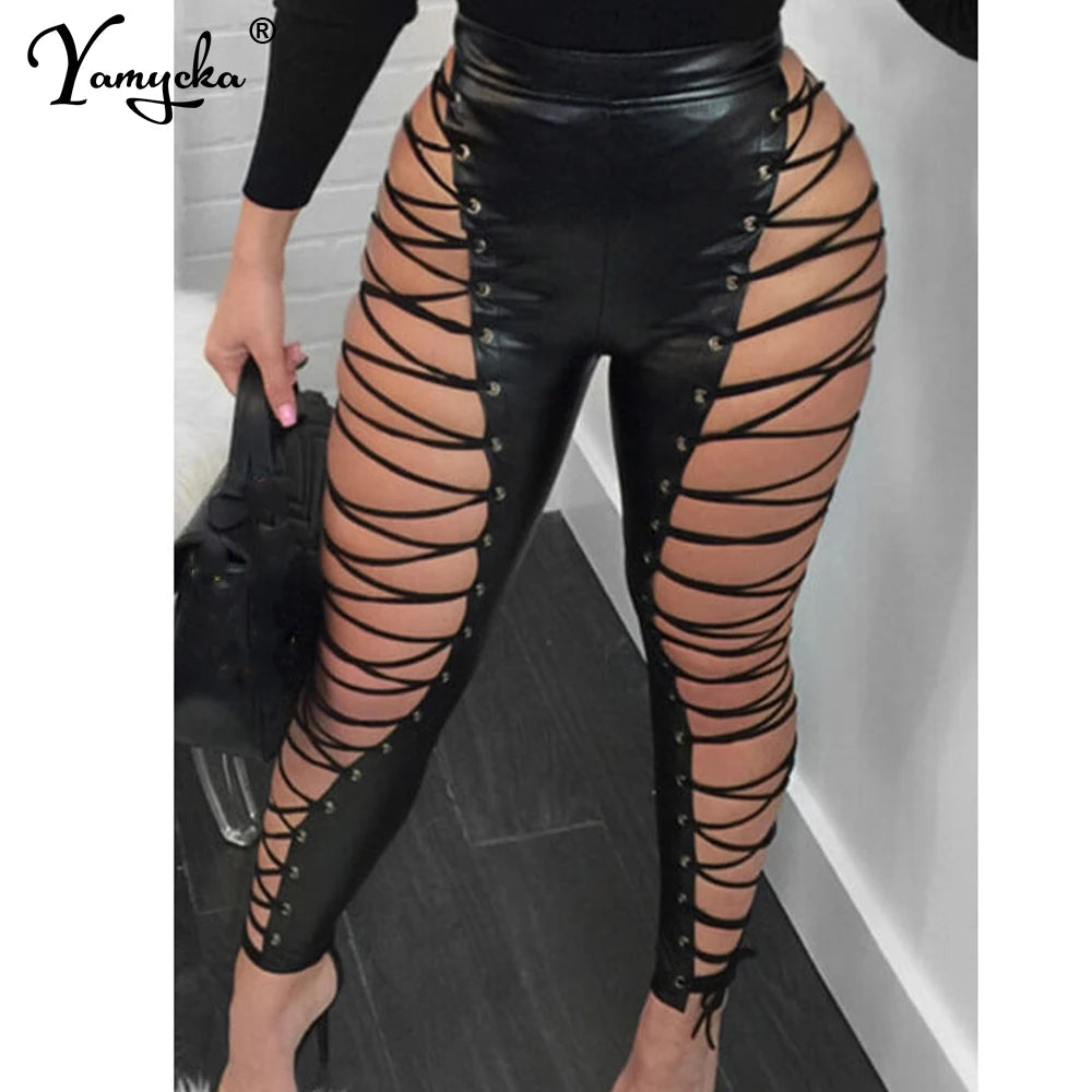 Sexy 2025 Fashion β Vintage Streetwear Leather Pants for Women π€π₯