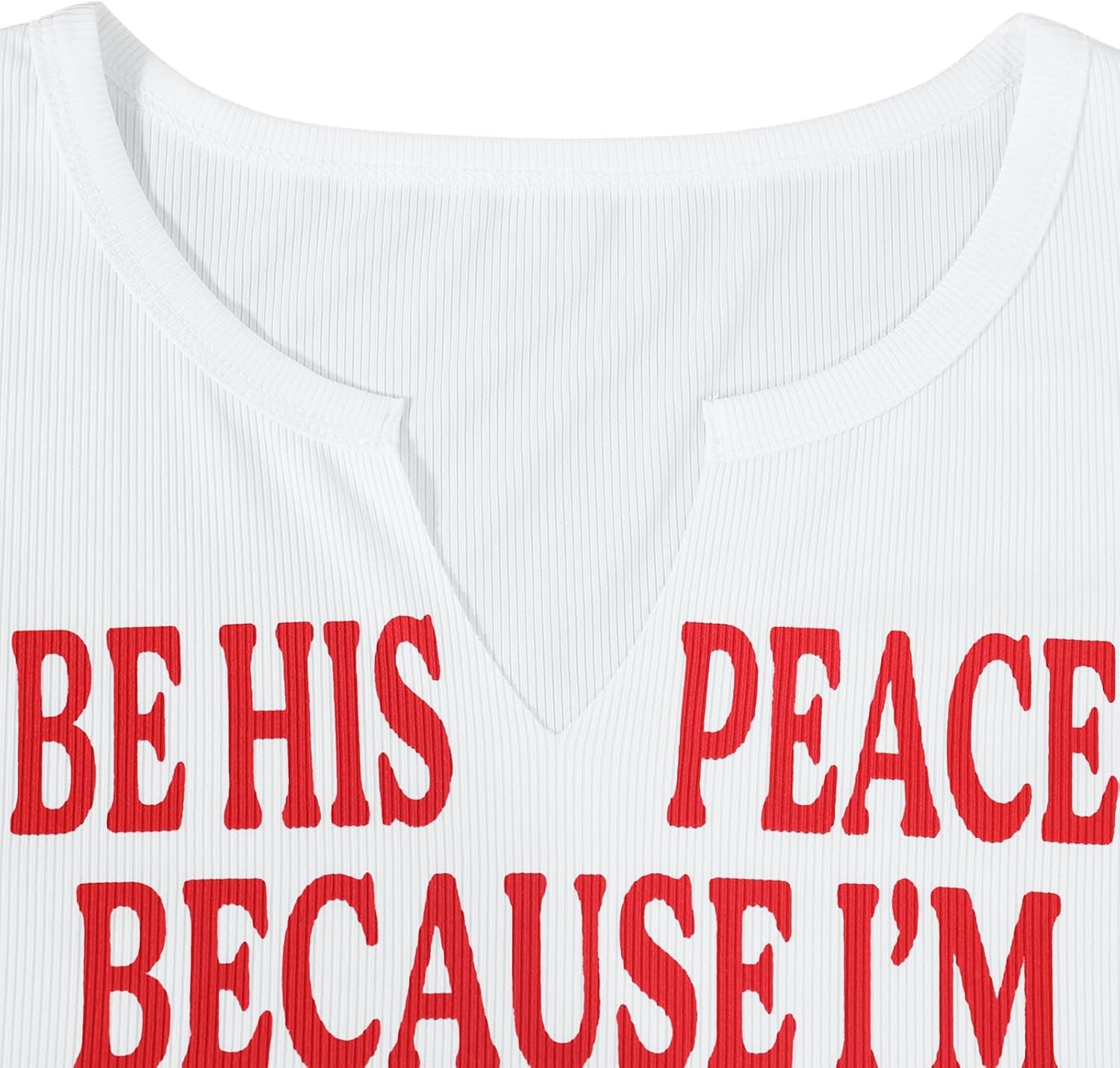 Sexy Crop Top for Women Graphic Tees V Neck Ribbed Tank Top