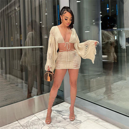 Sexy Matching Skirt Set – Women’s Party Outfit