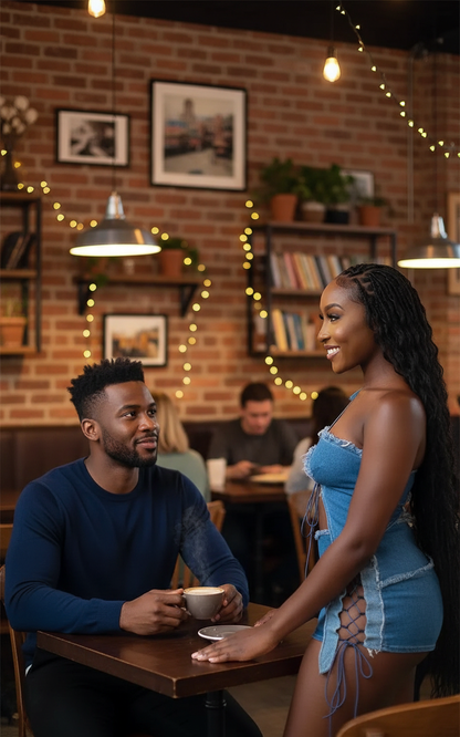 Women's Sexy Denim 2 Piece Skirt Set Halter Lace Up Crop Top + Mini Skirt Nightclub Festival Outfit Y2K Streetwear Club Set S–2XL