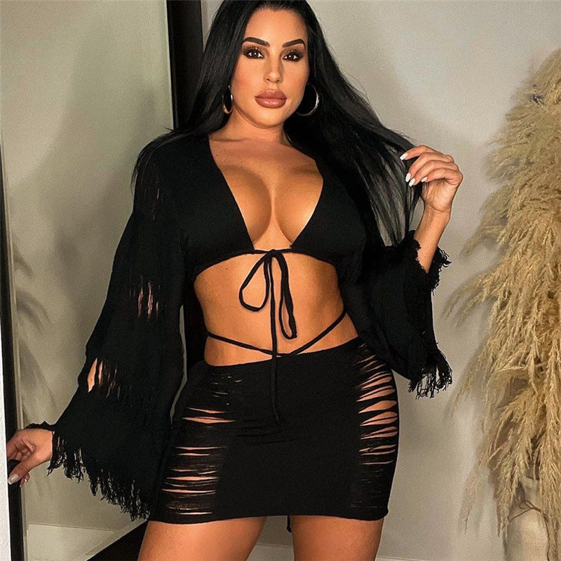 Sexy Matching Skirt Set – Women’s Party Outfit