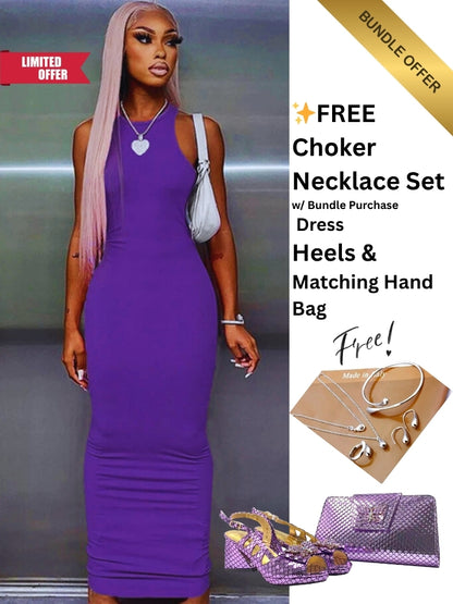 Purple Passion Bundle 💜 Limited-Time 3-Piece Purple Glam Bundle + FREE 4-Piece Jewelry Set 💜