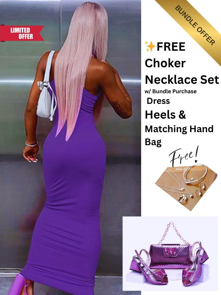 Purple Passion Bundle 💜 Limited-Time 3-Piece Purple Glam Bundle + FREE 4-Piece Jewelry Set 💜