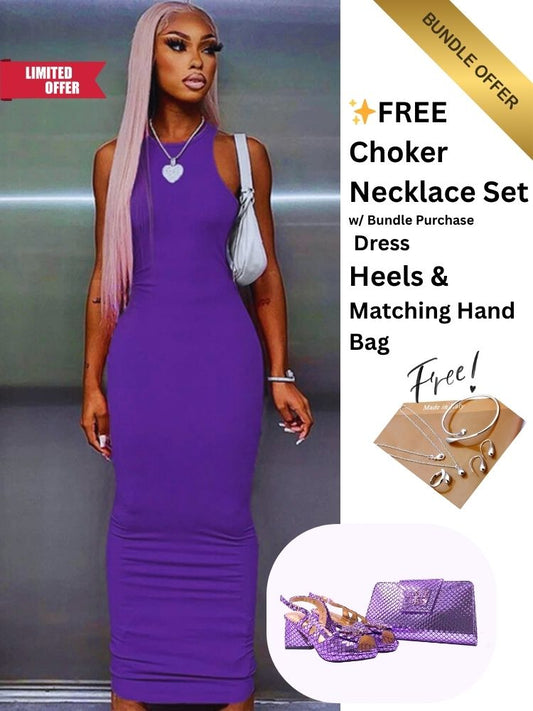 Purple Passion Bundle 💜 Limited-Time 3-Piece Purple Glam Bundle + FREE 4-Piece Jewelry Set 💜