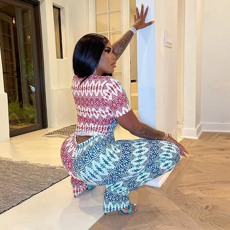 Holiday Sexy Two-Piece Pant Set – Women’s Lounge Wear Set 🎄💋