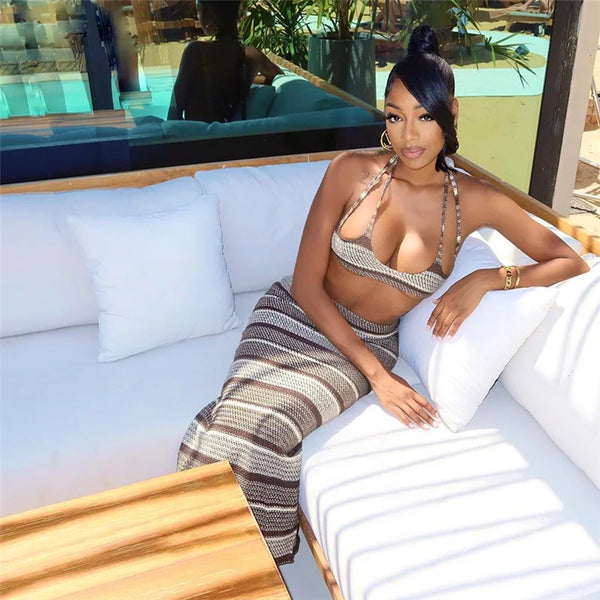 Island Sexy Girl 2-Piece Skirt Set – Women’s Sets 🌴💋