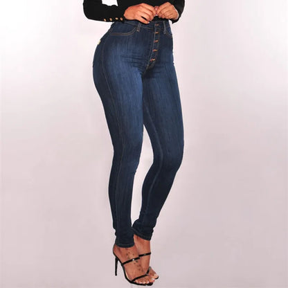 🍑 Curve Kissed High Waist Jeans 💙