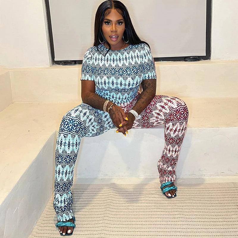 Holiday Sexy Two-Piece Pant Set – Women’s Lounge Wear Set 🎄💋