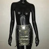 ✨Luxury Glitter Crystal Diamond Wrap Mini Skirt – Sexy Clubwear ✨