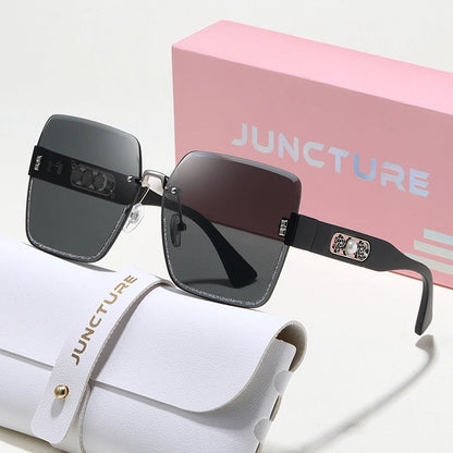 😎 JUNCTURE Fashion Rimless Sunglasses