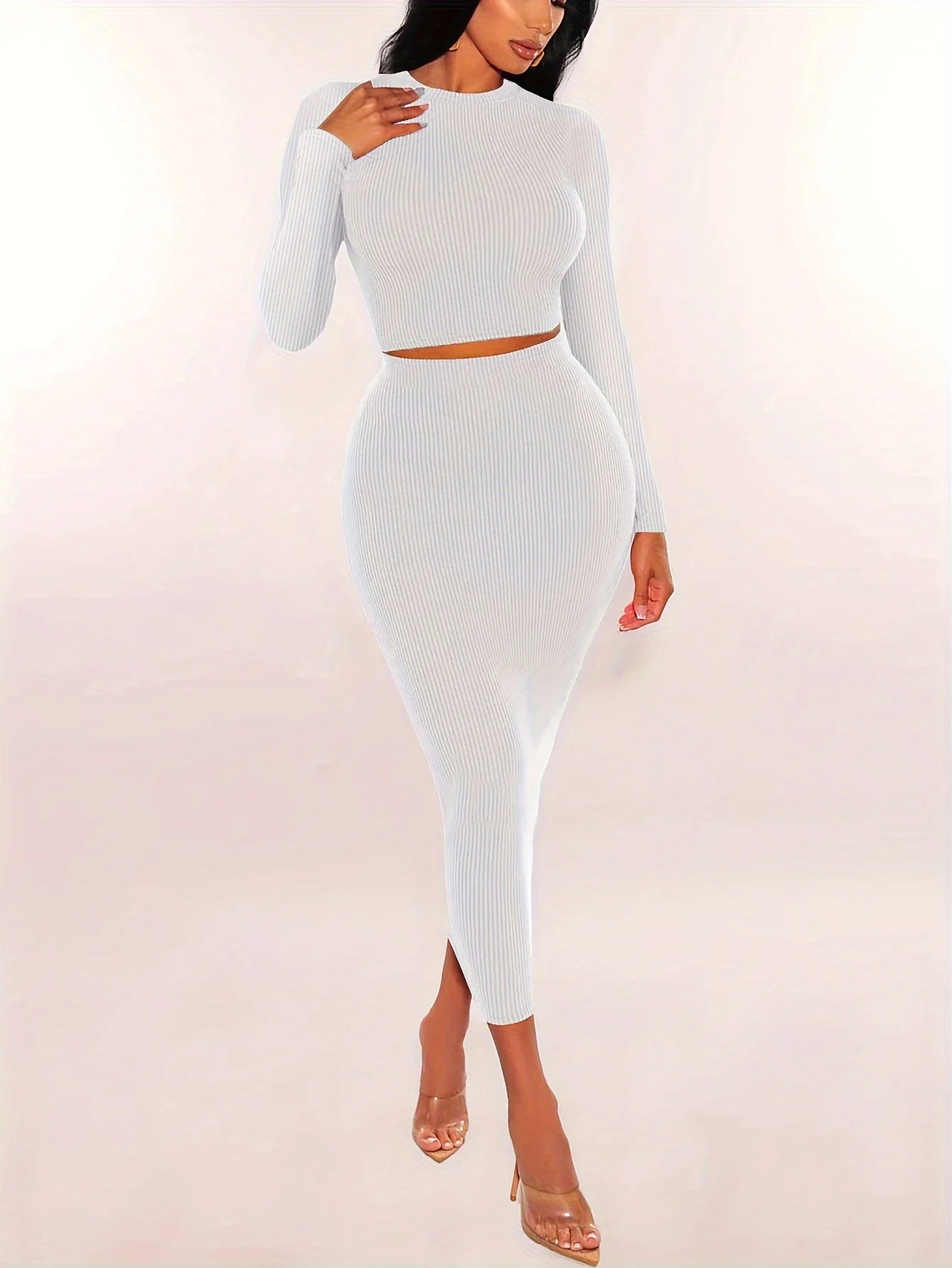 🔥 Passion Play Women’s 2-Piece Skirt &amp; Crop Top Set 🔥