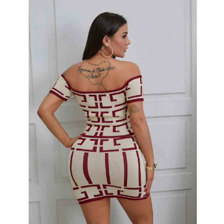 🔥 Sexy Natural Body Blast Skirt Set – 2025 Two-Piece Streetwear for Women 🔥