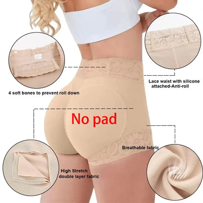 Tummy control butt lifter body shapewear women slimming girdle body shaper waist trainer high waist flat belly