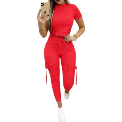 🔥 Let’s Get Lunch – Tight Solid 2-Piece Set for Women (2025) 🔥