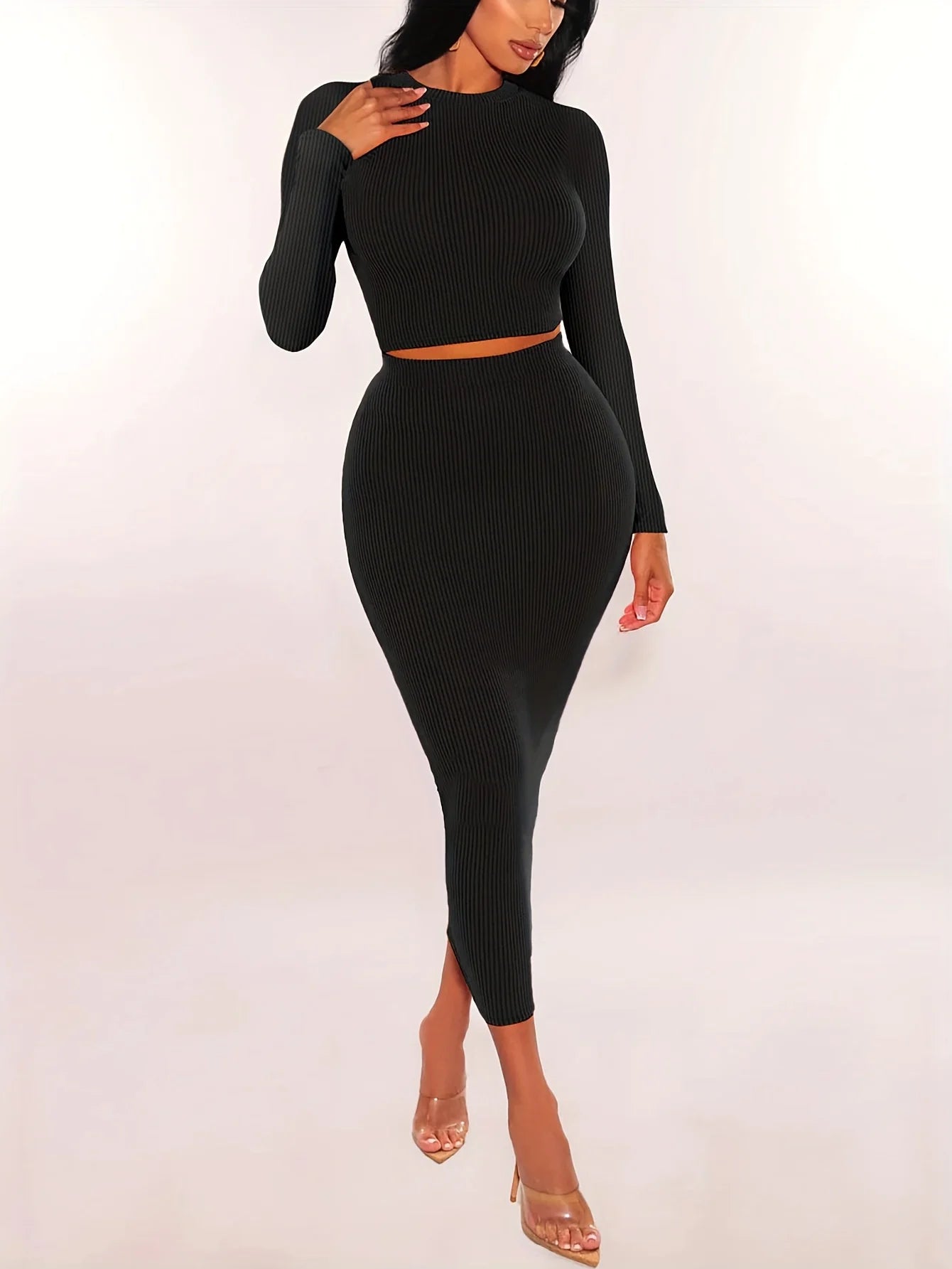 🔥 Passion Play Women’s 2-Piece Skirt &amp; Crop Top Set 🔥