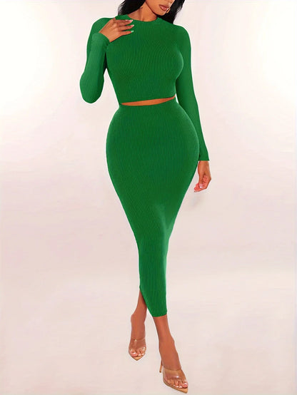 🔥 Passion Play Women’s 2-Piece Skirt &amp; Crop Top Set 🔥