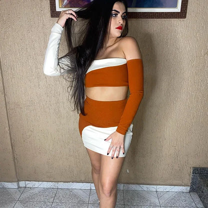 🔥 Hot &amp; Hypnotic – Elegant Women’s 2 Piece Wrap Set