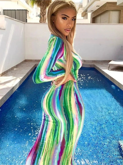 🔥 The Rainbow Bombshell Glow-Up Bundle 🔥 3-Piece Luxury Fit — 1 Price — FREE Sunglasses!