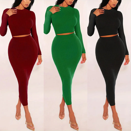 🔥 Passion Play Women’s 2-Piece Skirt &amp; Crop Top Set 🔥
