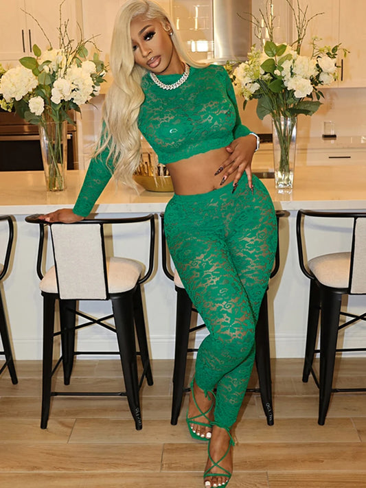 Sexy Jacquard 2-Piece Set for Women 💎🔥