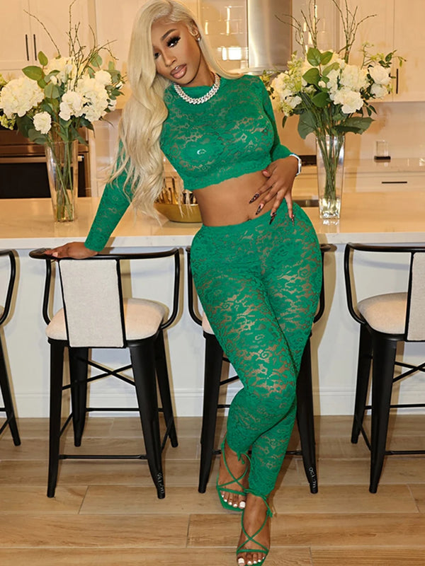 Sexy Jacquard 2-Piece Set for Women 💎🔥