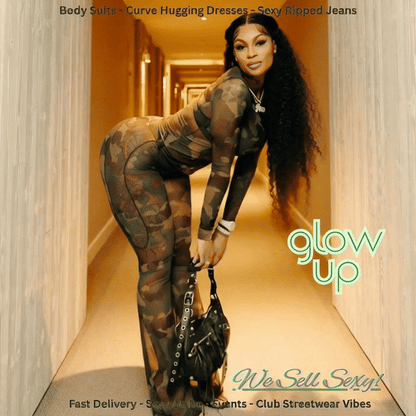 Super Sexy Mesh Two-Piece Set — Sheer Top & Tight Trousers Outfit