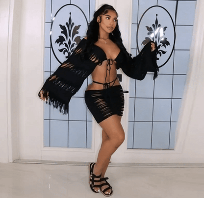 Sexy Matching Skirt Set – Women’s Party Outfit